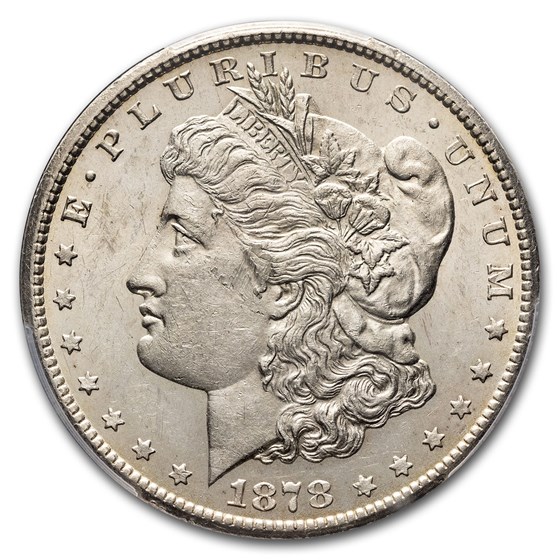 1878-CC Morgan Dollar AU-58 PCGS 1878-CC Morgan Dollar AU-58 PCGS