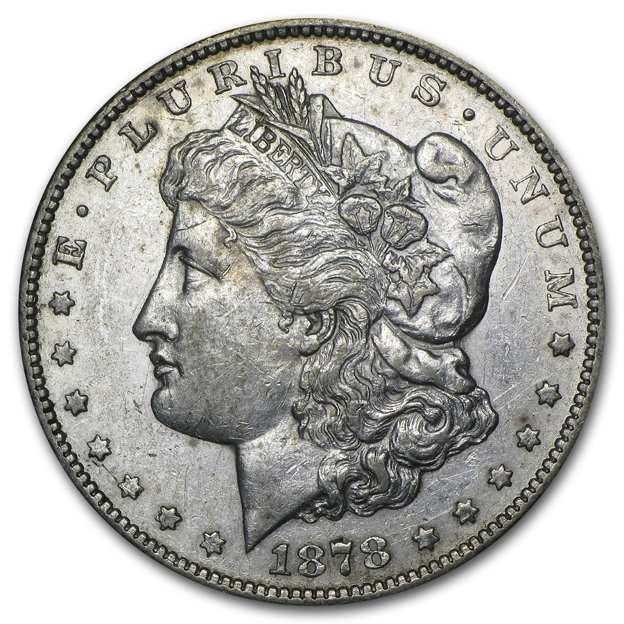 1878-CC Morgan Dollar AU