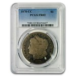 1878-CC Morgan Dollar Fair-2 PCGS (Low Ball Registry)