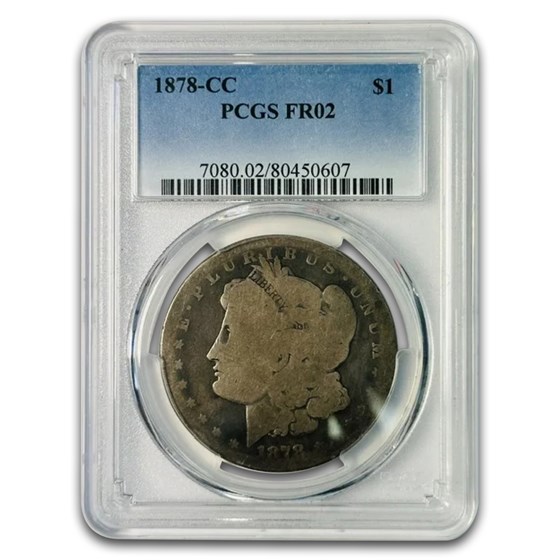 1878-CC Morgan Dollar Fair-2 PCGS (Low Ball Registry)