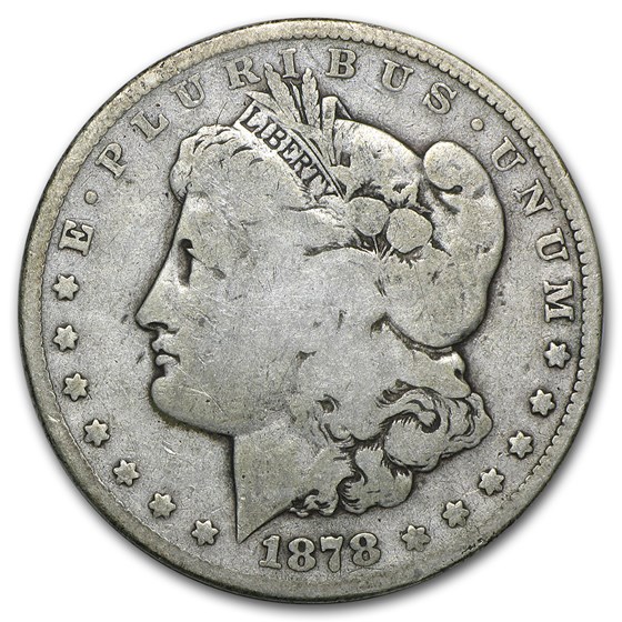 1878-CC Morgan Dollar Good