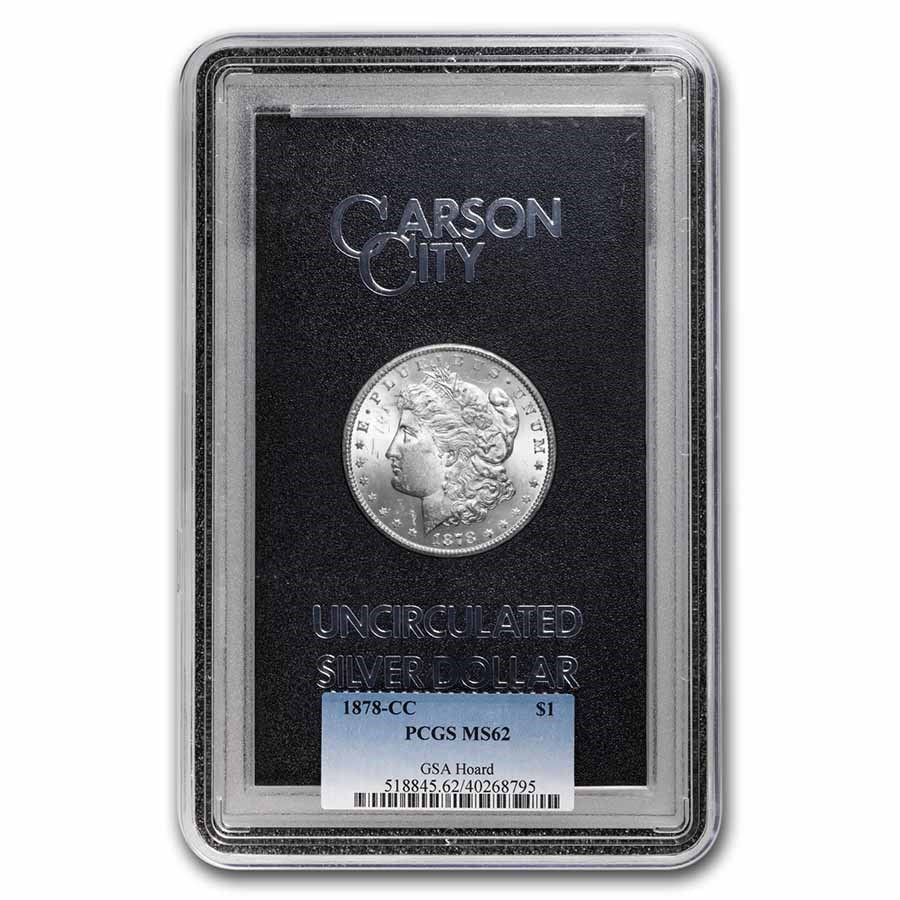 1878-CC Morgan Dollar MS-62 PCGS (GSA)