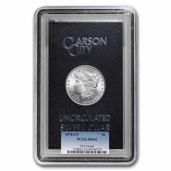 1878-CC Morgan Dollar MS-62 PCGS (GSA) 1878-CC Morgan Dollar MS-62 PCGS (GSA)