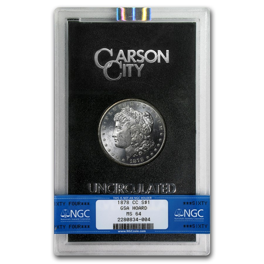 1878-CC Morgan Dollar MS-64 NGC (GSA)
