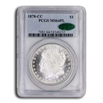 1878-CC Morgan Dollar MS-64 PCGS CAC (PL)