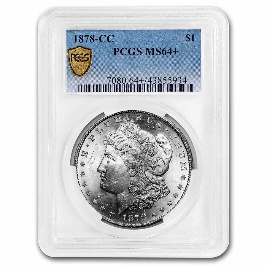 1878-CC Morgan Dollar MS-64+ PCGS