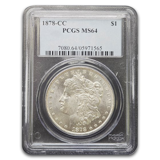 1878-CC Morgan Dollar MS-64 PCGS