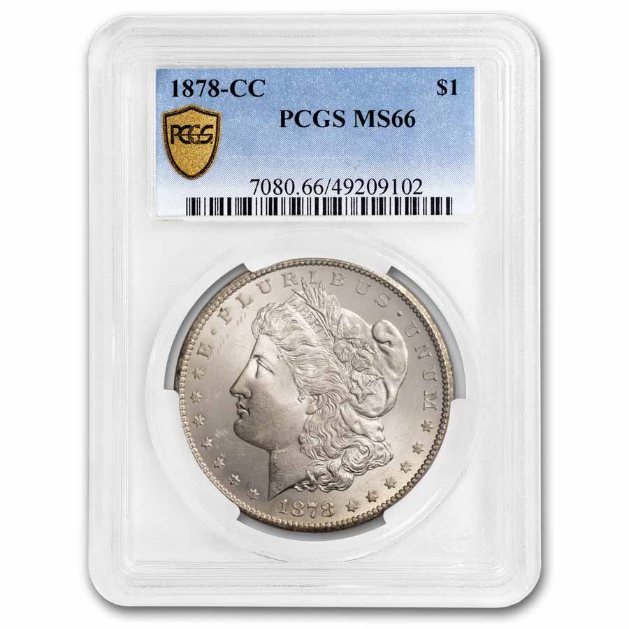1878-CC Morgan Dollar MS-66 PCGS