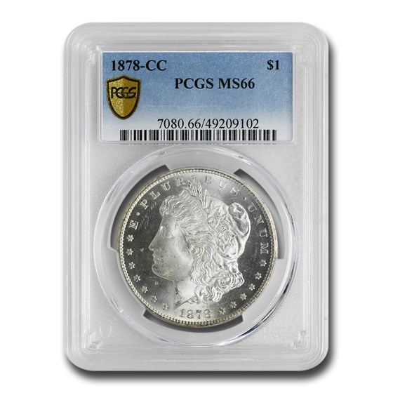 1878-CC Morgan Dollar MS-66 PCGS