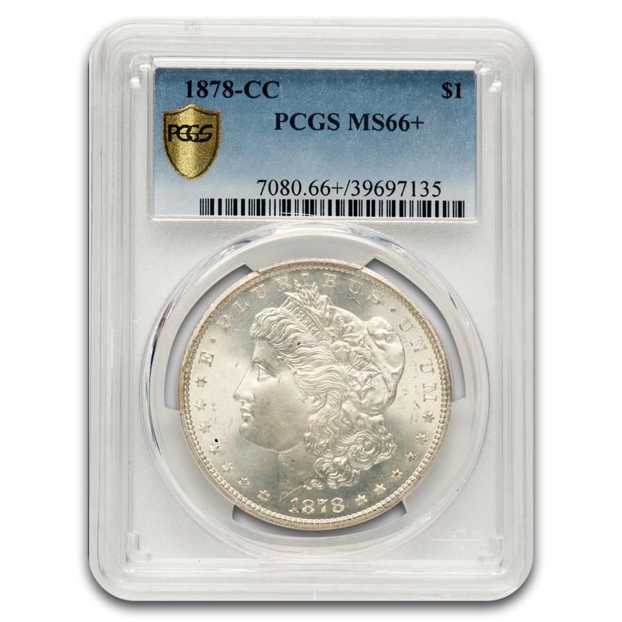 1878-CC Morgan Dollar MS-66+ PCGS
