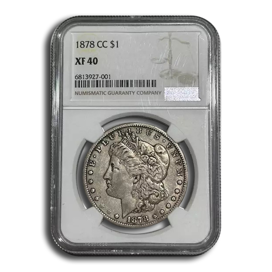 Buy 1878-CC Morgan Dollar XF-40 NGC | APMEX