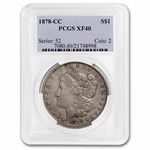 1878-CC Morgan Dollar XF-40 PCGS