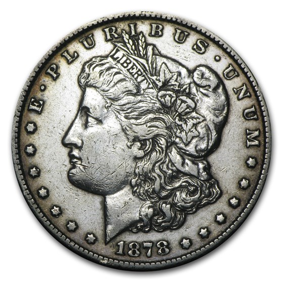 1878-CC Morgan Dollar XF Details (Cleaned) 1878-CC Morgan Dollar XF Details (Cleaned)