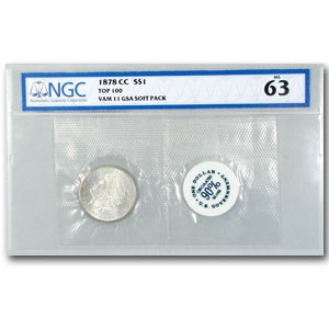 1878-CC MS-63 NGC (VAM-11, GSA Soft Pack, Toned) 1878-CC MS-63 NGC (VAM-11, GSA Soft Pack, Toned)
