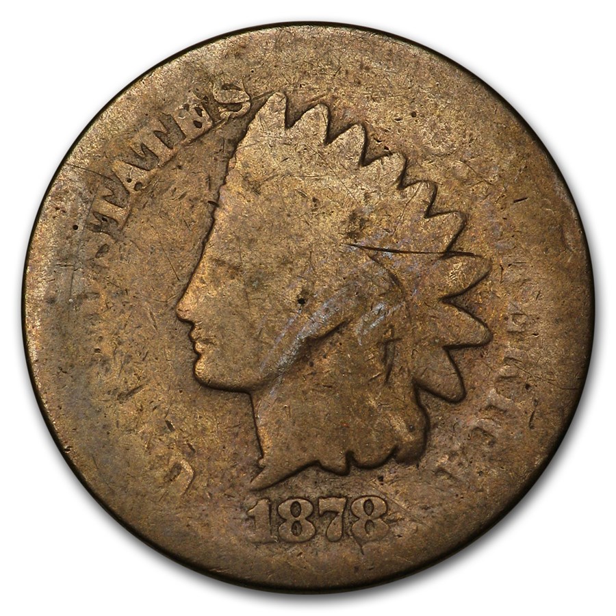 1878 Indian Head Cent AG