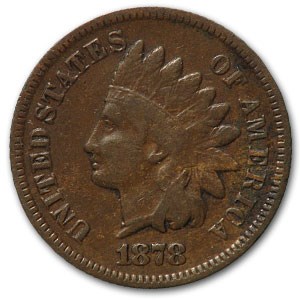 1878 Indian Head Cent Fine 1878 Indian Head Cent Fine