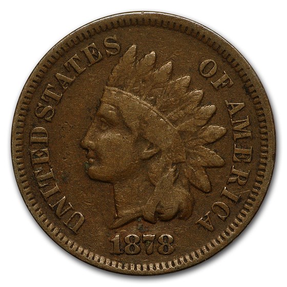 1878 Indian Head Cent VG 1878 Indian Head Cent VG