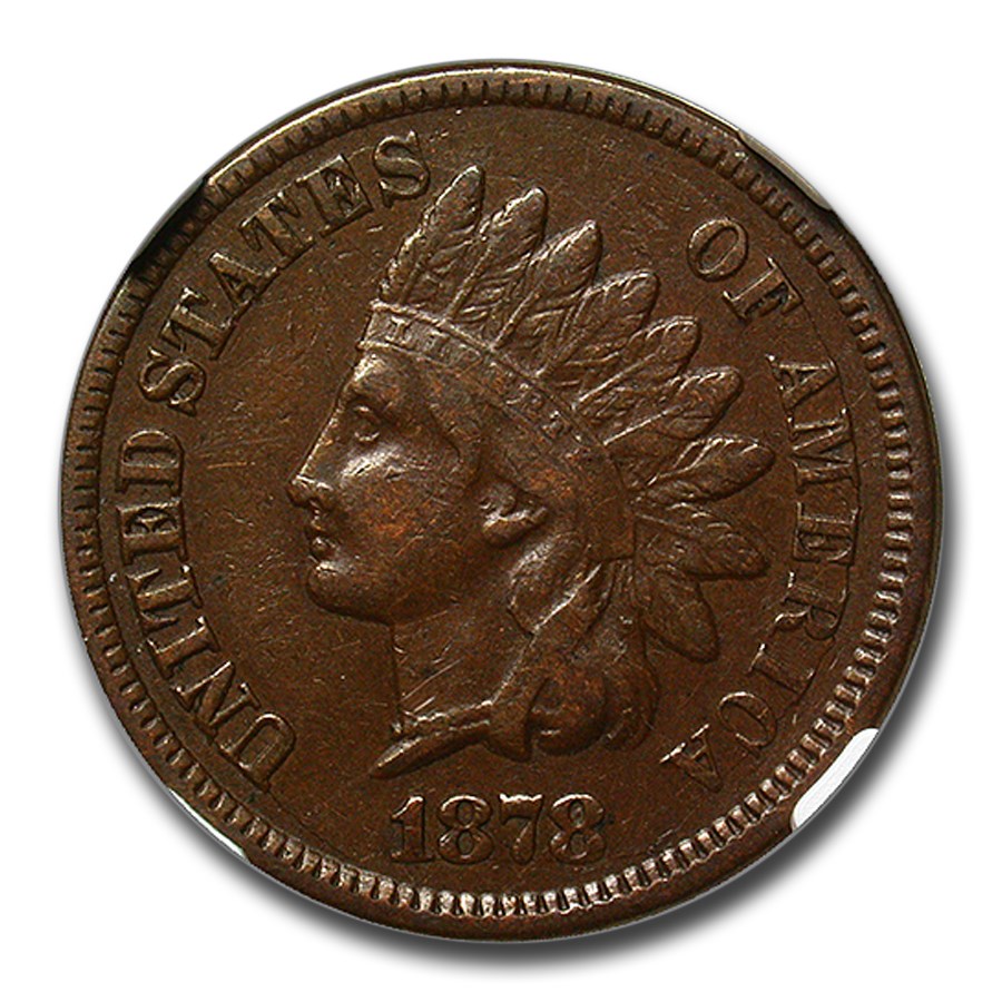 1878 Indian Head Cent XF-40 NGC