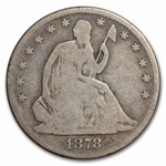 1878 Liberty Seated Half Dollar Good