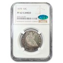 1878 Liberty Seated Half Dollar PF-62 Cameo NGC CAC