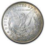 1878 Morgan Dollar 7/8 Tailfeathers BU Details (Cleaned)