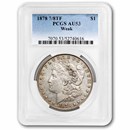 1878 Morgan Dollar 7/8 TF AU-53 PCGS (weak)