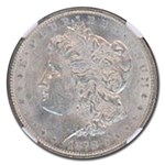 1878 Morgan Dollar 7/8 TF MS-61 NGC (Strong)