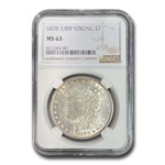 1878 Morgan Dollar 7/8 TF MS-63 NGC (Strong)