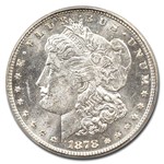 1878 Morgan Dollar 7/8 TF MS-63 PCGS (Strong)