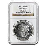 1878 Morgan Dollar 7/8 TF MS-65 NGC (PL, VAM-38 7/5TF)