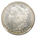 1878 Morgan Dollar 7/8 TF MS-65+ NGC (Strong)