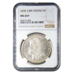 1878 Morgan Dollar 7/8 TF MS-65+ NGC (Strong)