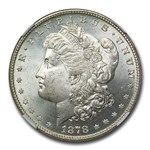 1878 Morgan Dollar 7/8 TF MS-66 NGC (Strong)