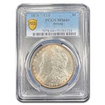 1878 Morgan Dollar 7/8 TF Strong MS-64+ Plus PCGS