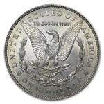 1878 Morgan Dollar 7 Tailfeathers Rev of 78 AU