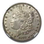 1878 Morgan Dollar 7 TF AU-53 PCGS (VAM-123 Spiked Eye)