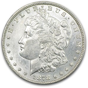 1878 Morgan Dollar 7 TF Rev of 78 AU-58 (VAM-187, Hot-50) 1878 Morgan Dollar 7 TF Rev of 78 AU-58 (VAM-187, Hot-50)