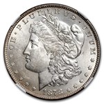 1878 Morgan Dollar 7 TF Rev of 78 MS-61 NGC