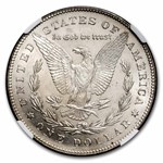 1878 Morgan Dollar 7 TF Rev of 78 MS-62 NGC