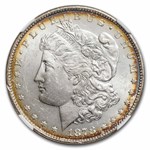 1878 Morgan Dollar 7 TF Rev of 78 MS-63 NGC