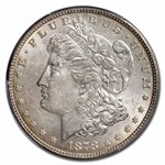 1878 Morgan Dollar 7 TF Rev of 78 MS-63 PCGS