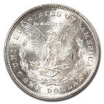 1878 Morgan Dollar 7 TF Rev of 78 MS-64 PCGS