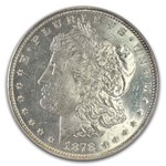 1878 Morgan Dollar 7 TF Rev of 78 MS-65 NGC