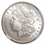1878 Morgan Dollar 7 TF Rev of 79 MS-61 NGC