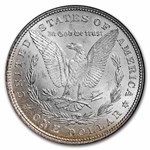 1878 Morgan Dollar 7 TF Rev of 79 MS-63 NGC