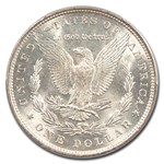 1878 Morgan Dollar 7 TF Rev of 79 MS-63 PCGS