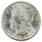1878 Morgan Dollar 7 TF Rev of 79 MS-64 PCGS