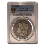 1878 Morgan Dollar 8 TF Good-6 PCGS (VAM-14.13, Doubled Eyelid)
