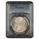 1878 Morgan Dollar 8 TF MS-63 PCGS (Toned)