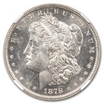 1878 Morgan Dollar 8 TF MS-64 NGC (Green Label)